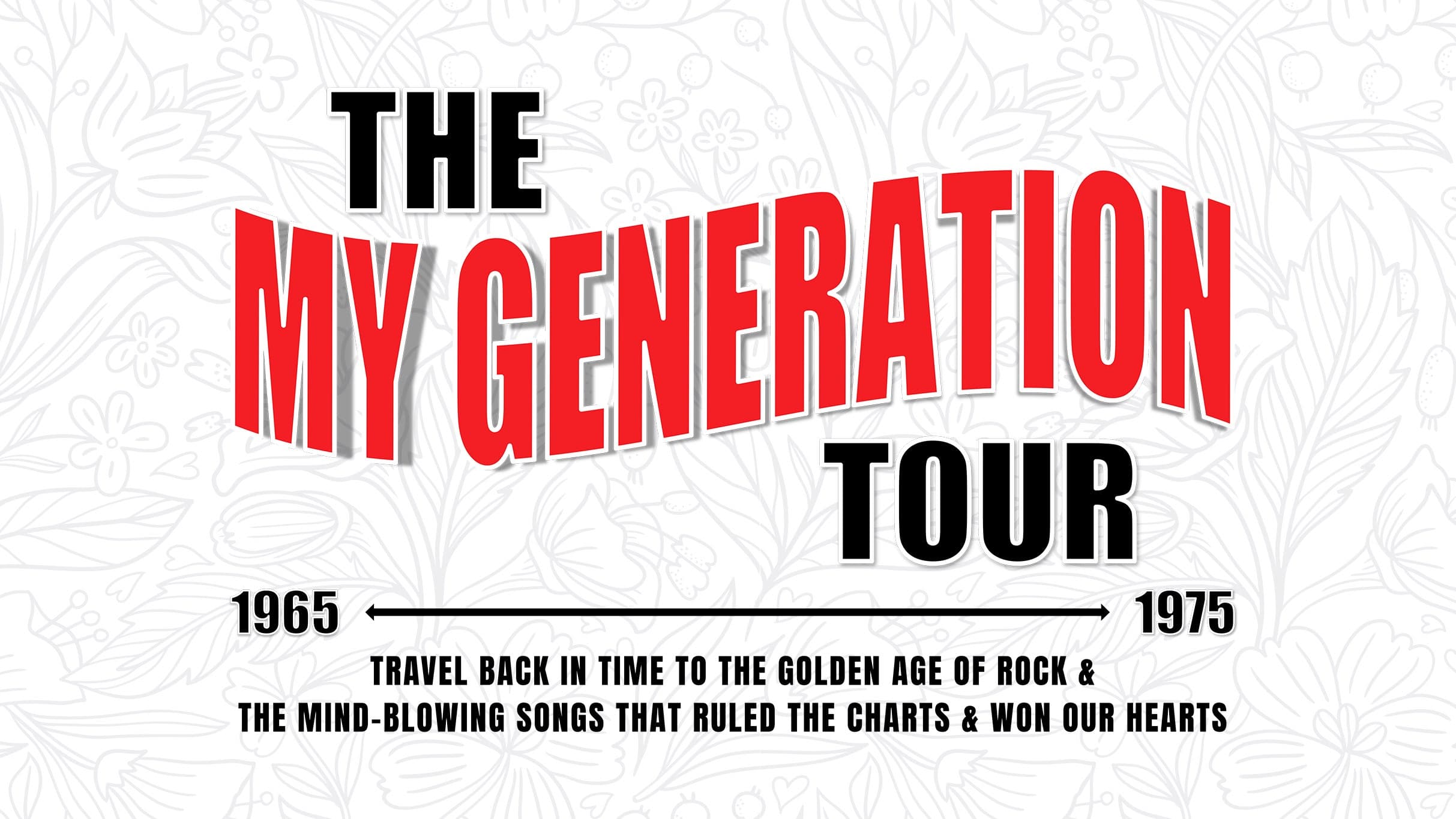 The My Generation Tour event image