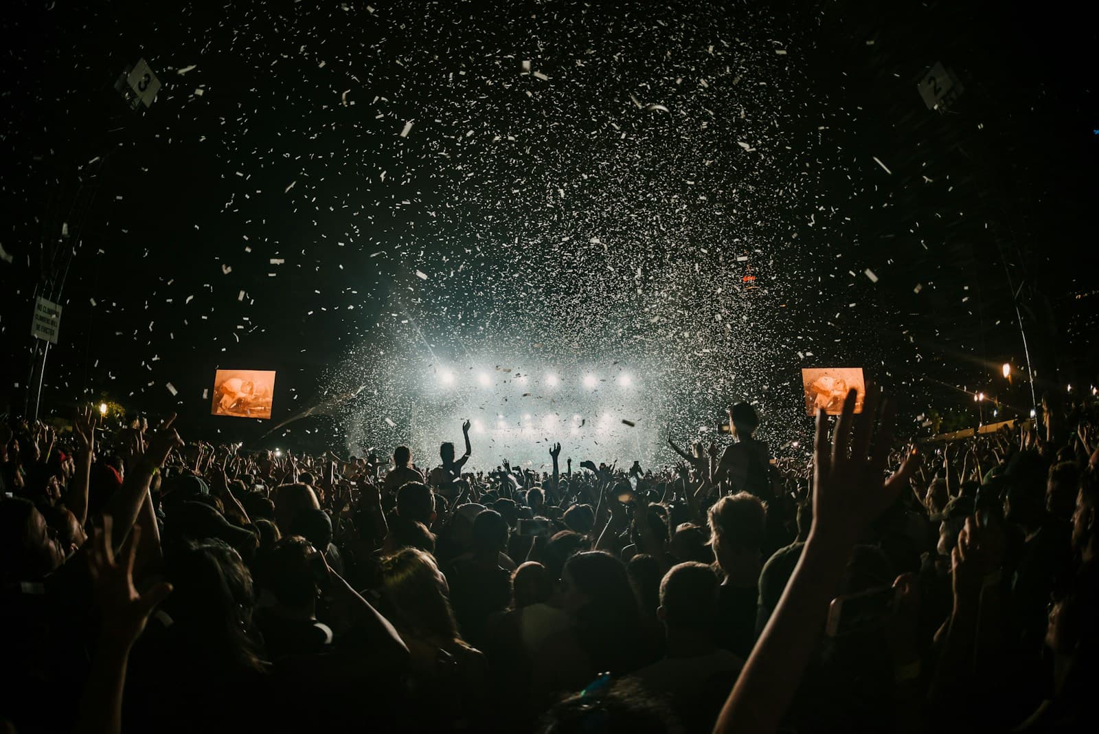Energy at a live event