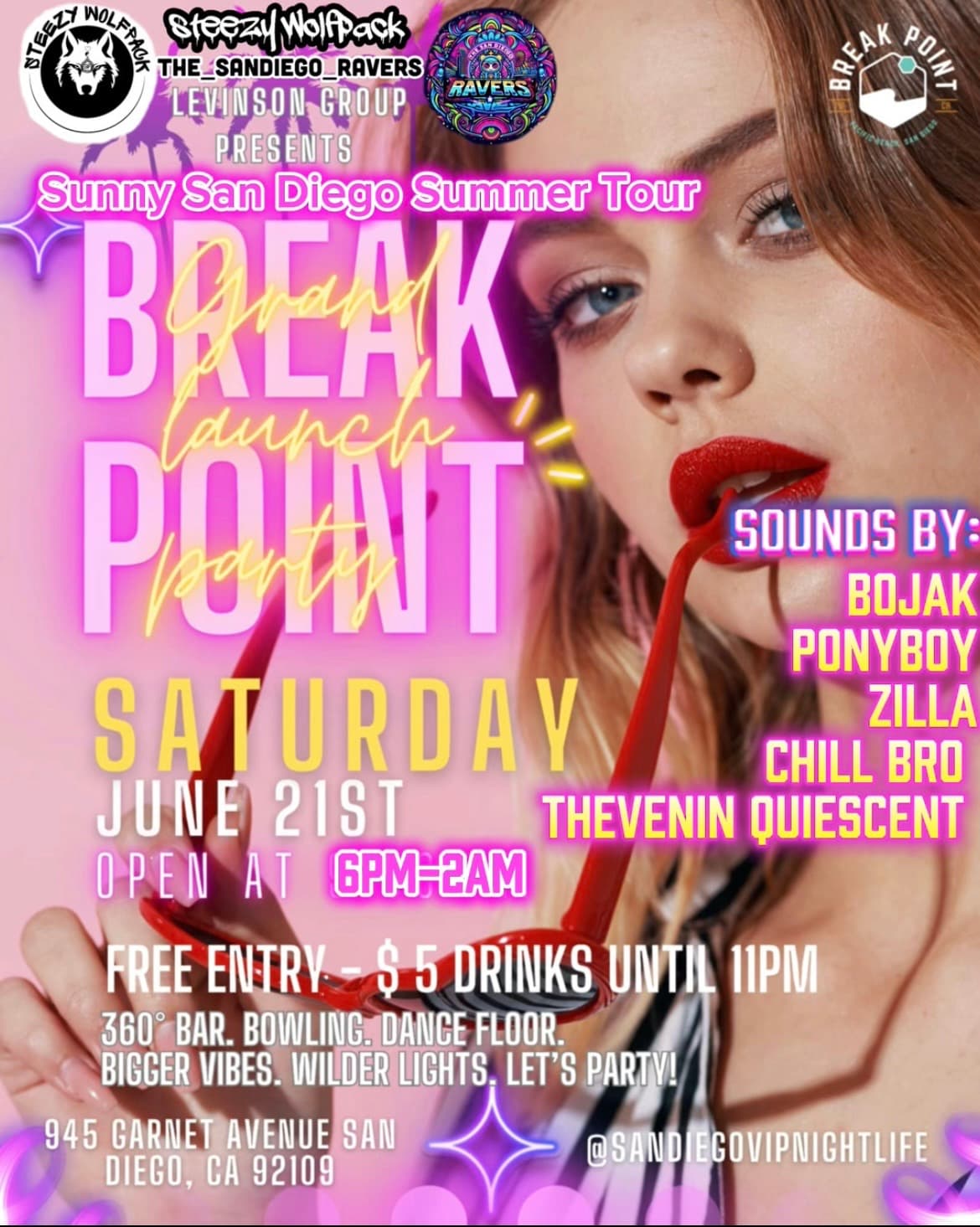 Breakpoint Beats: FREE POP UP RAVE! event image
