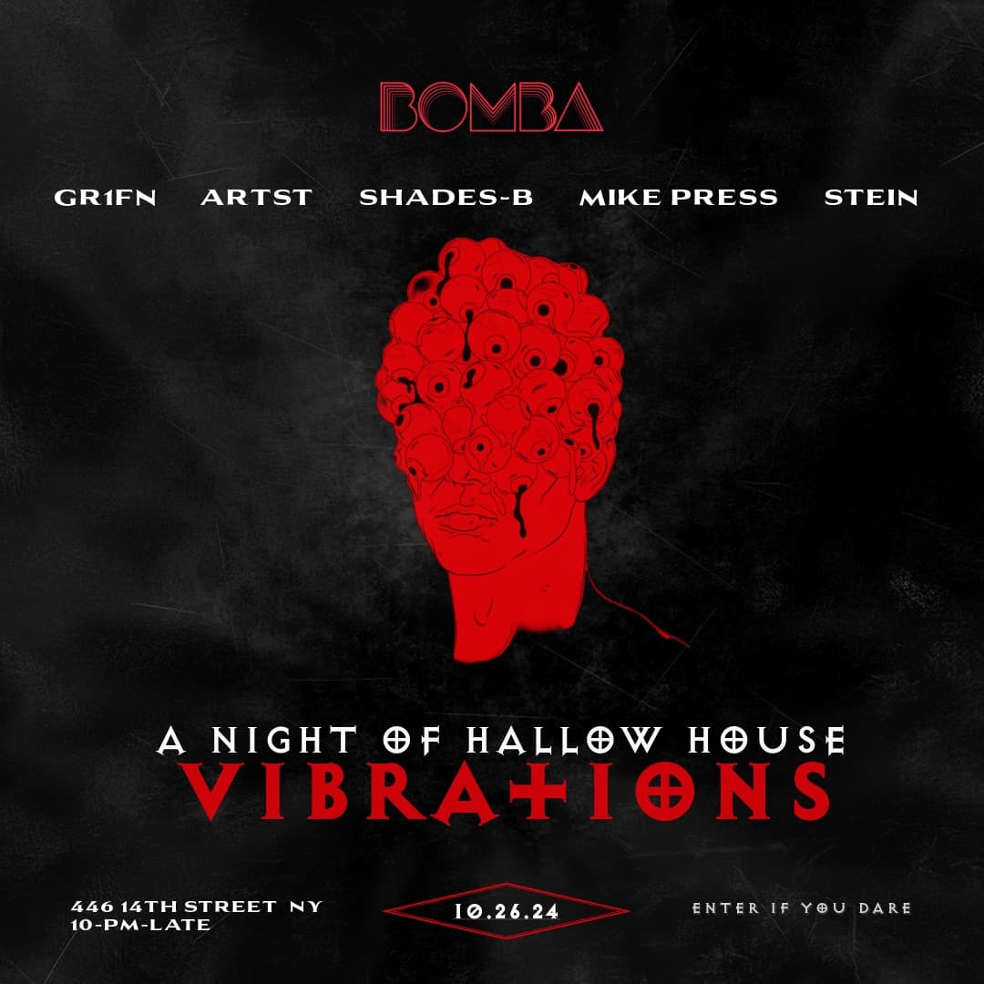 vibrations - a night of hallow house event image