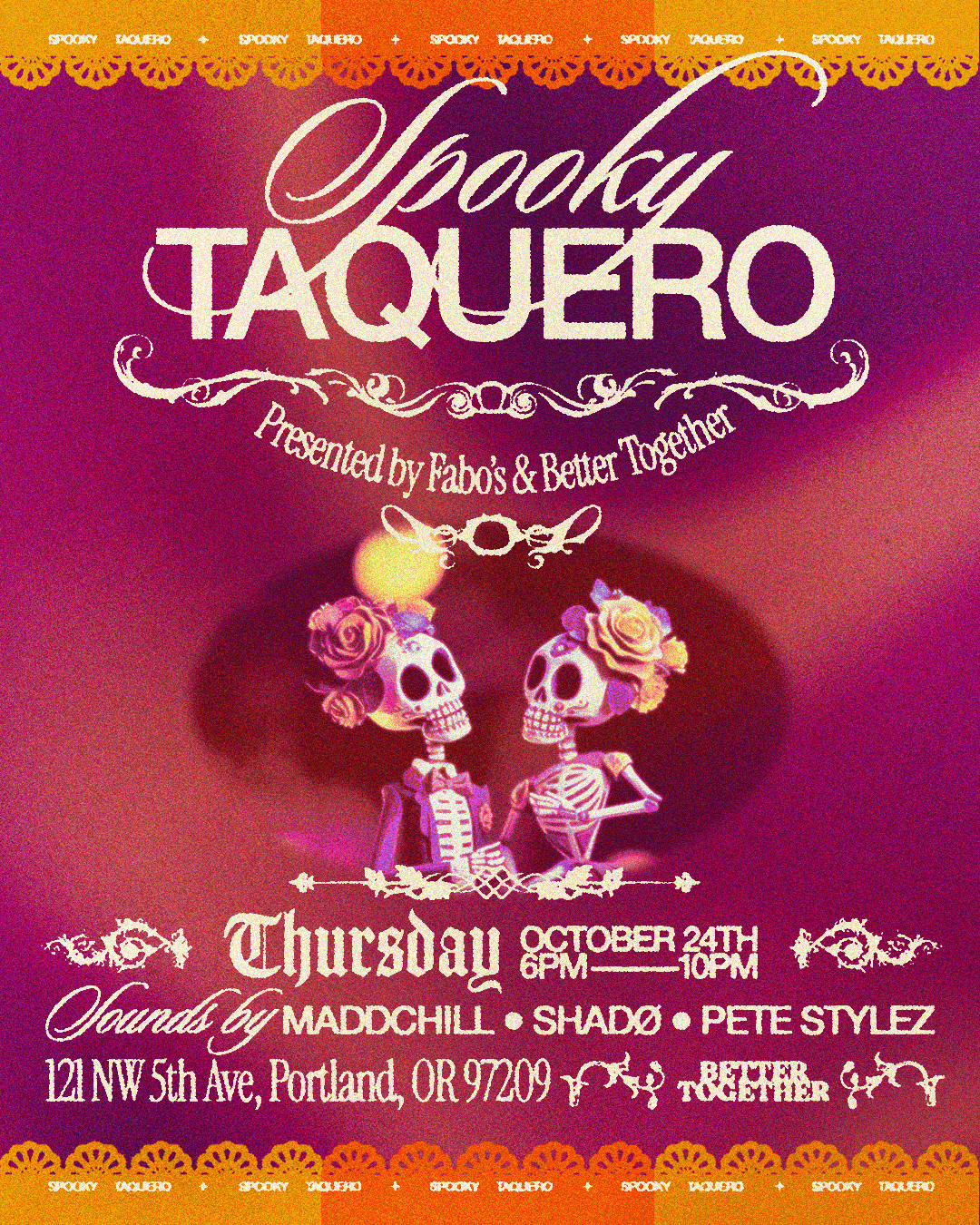 Spooky Taquero | Fabos x Better Together event image