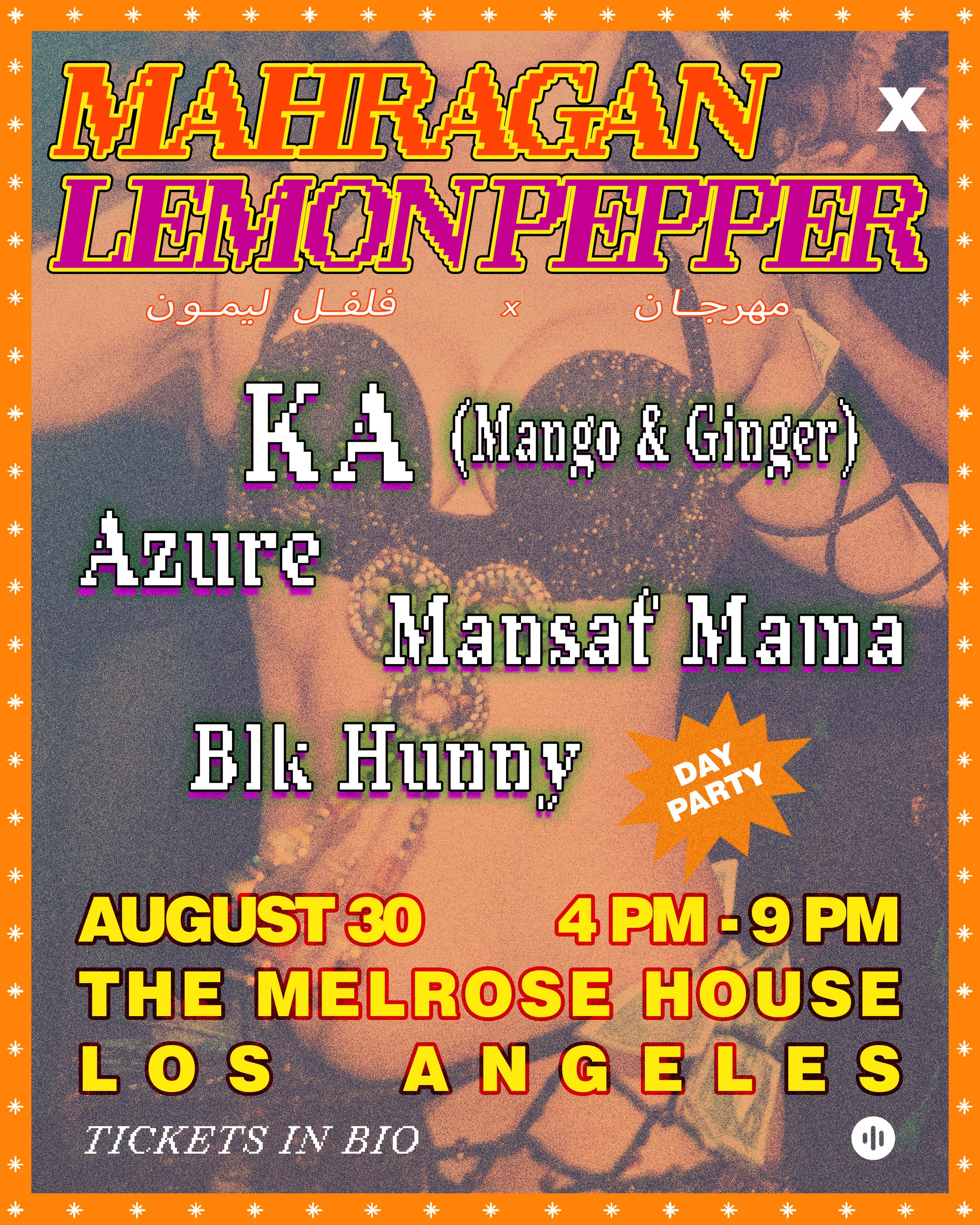 LEMON PEPPER x MAHRAGAN DAY PARTY event image