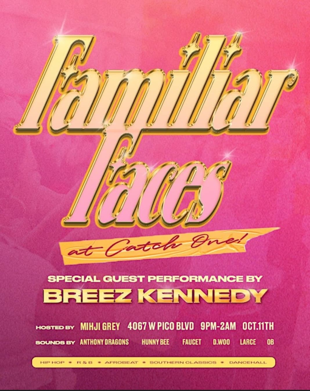 Familiar Faces event image