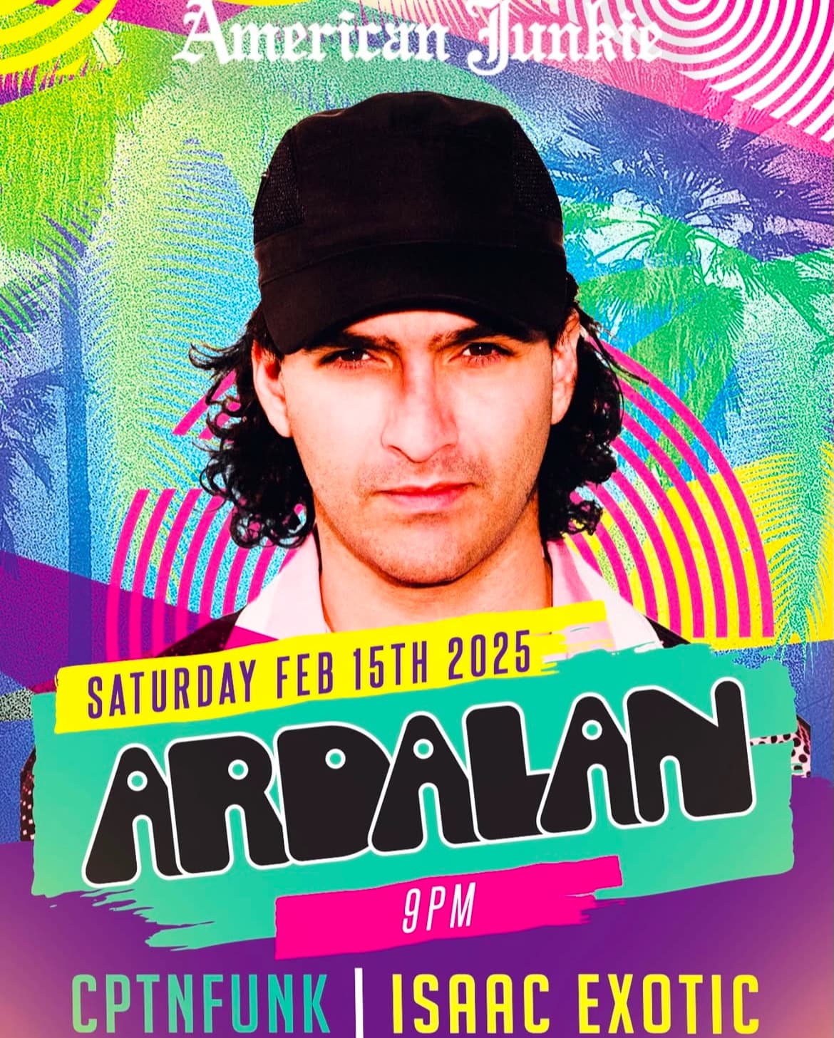 Ardalan at American Junkie HB event image