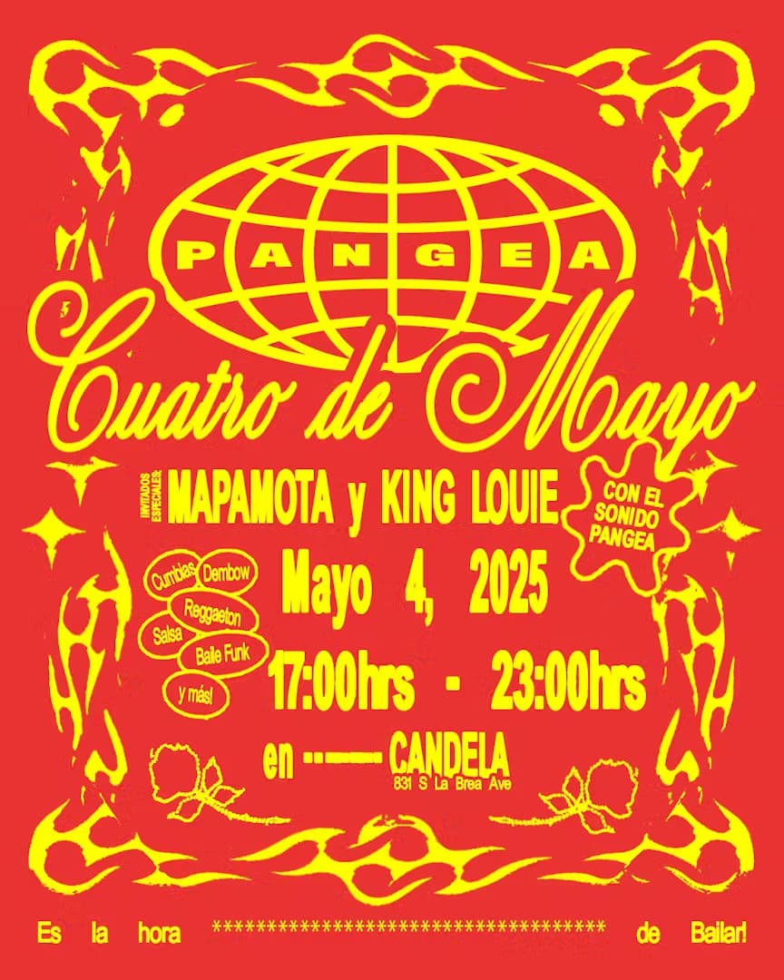Pangea's Cuatro de Mayo event image