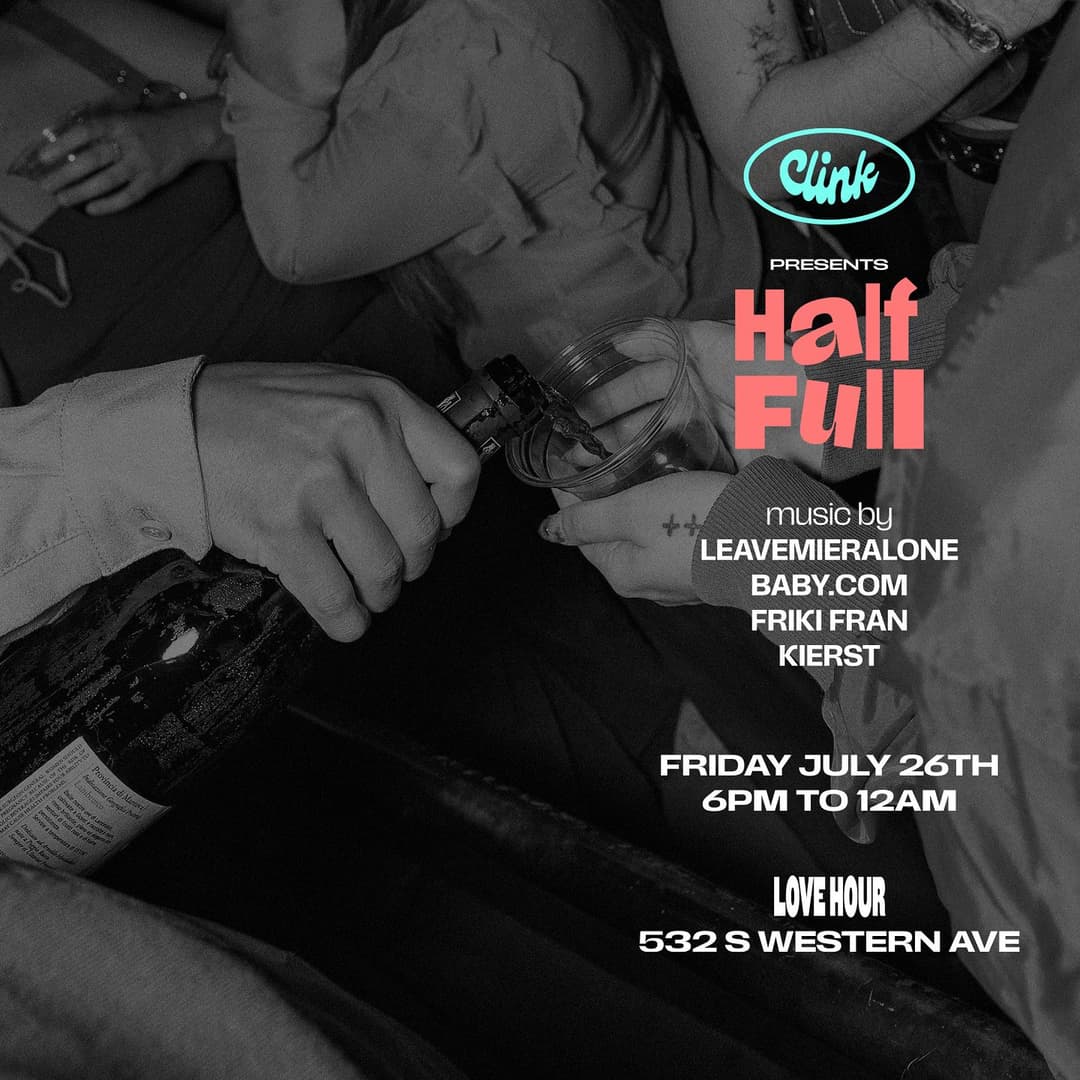 Clink Presents: Half Full event image