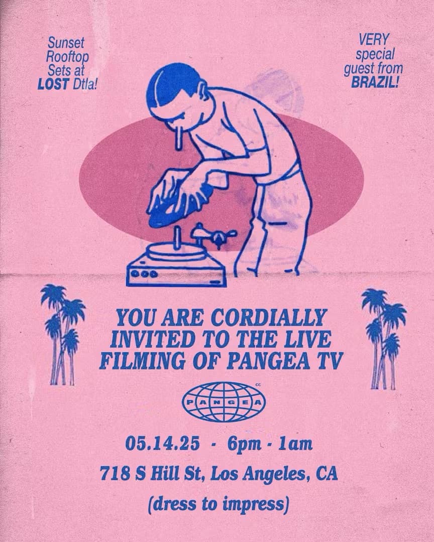 Live Sunset Recording of Pangea TV event image