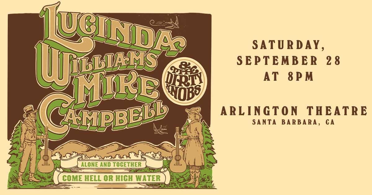 Lucinda Williams and her band & Mike Campbell & The Dirty Knobs event image
