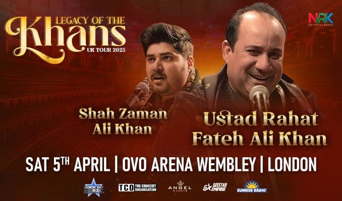 Legacy Of The Khans with Ustad Rahat Fateh Ali Khan & Shah Zaman Ali Khan event image