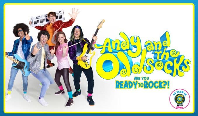 Andy And The Odd Socks - EXTRA SHOW ADDED event image