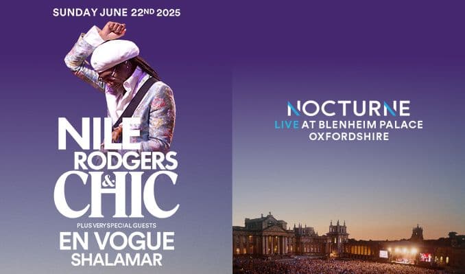 Nile Rodgers & CHIC: Nocturne Live at Blenheim Palace event image