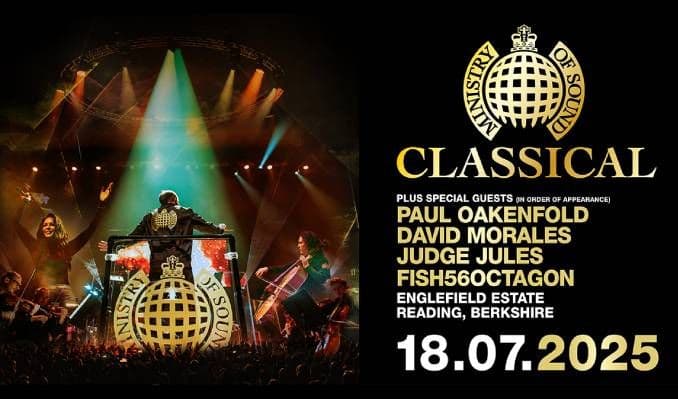 Ministry Of Sound Classical event image