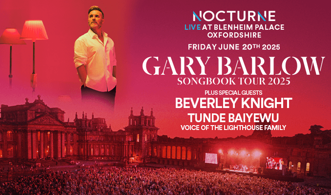 Gary Barlow: Nocturne Live at Blenheim Palace event image