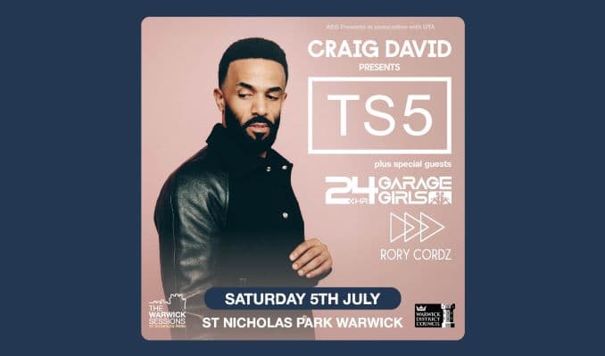 Craig David TS5 - Warwick Sessions 2025 event image