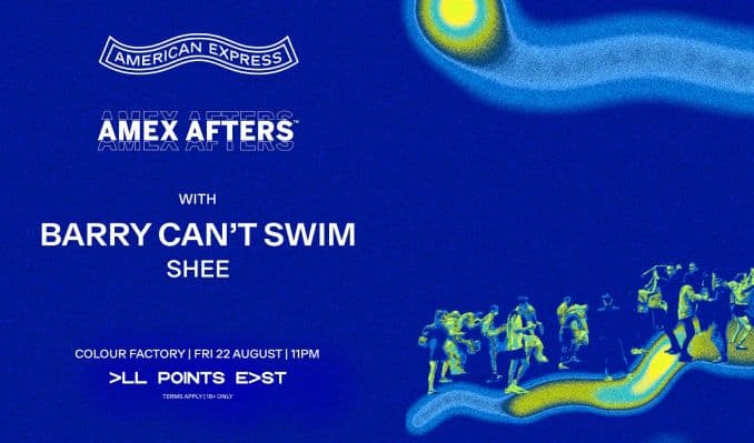AMEX Afters - Barry Can't Swim (DJ Set) event image
