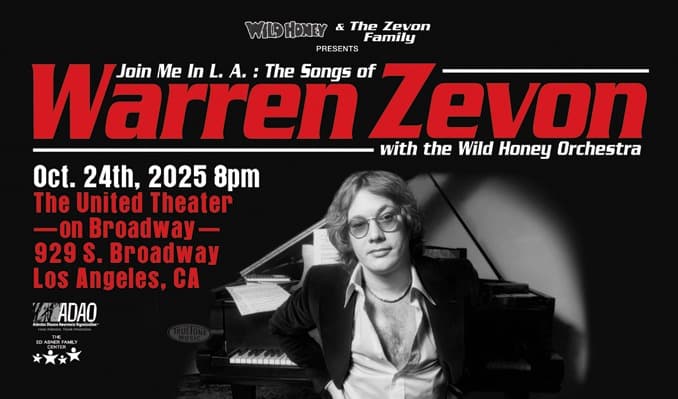The Songs of Warren Zevon event image