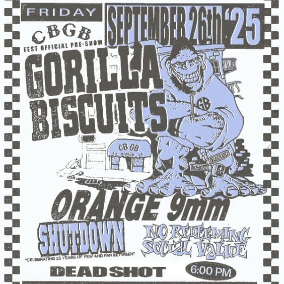 Gorilla Biscuits event image