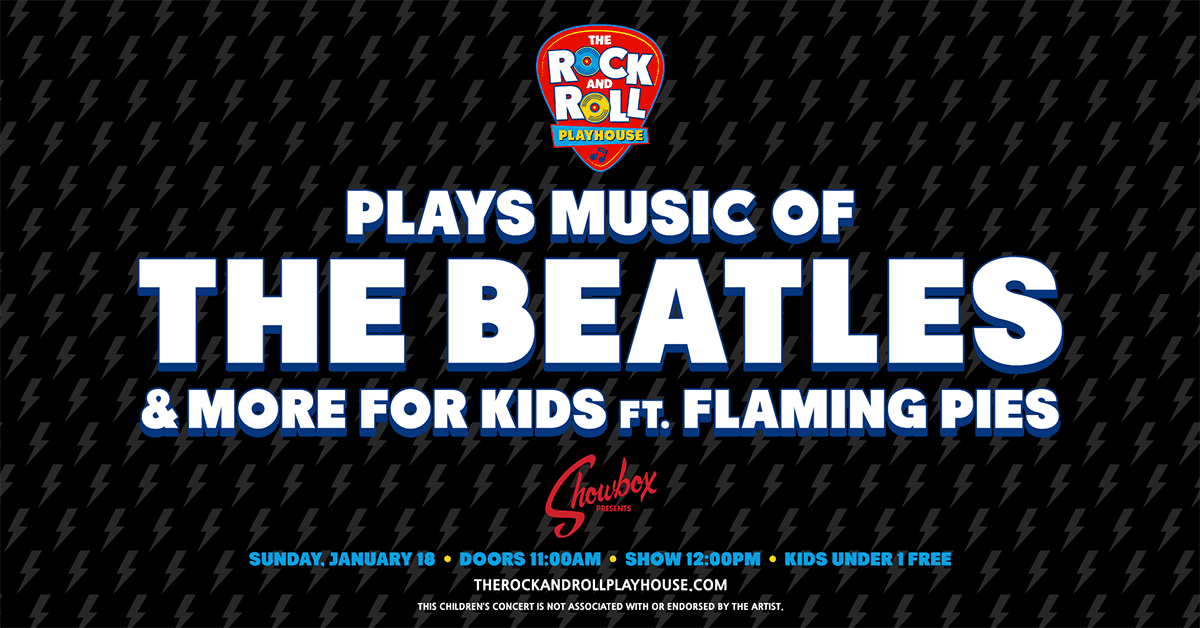 The Rock and Roll Playhouse plays Music of The Beatles & More For Kids event image