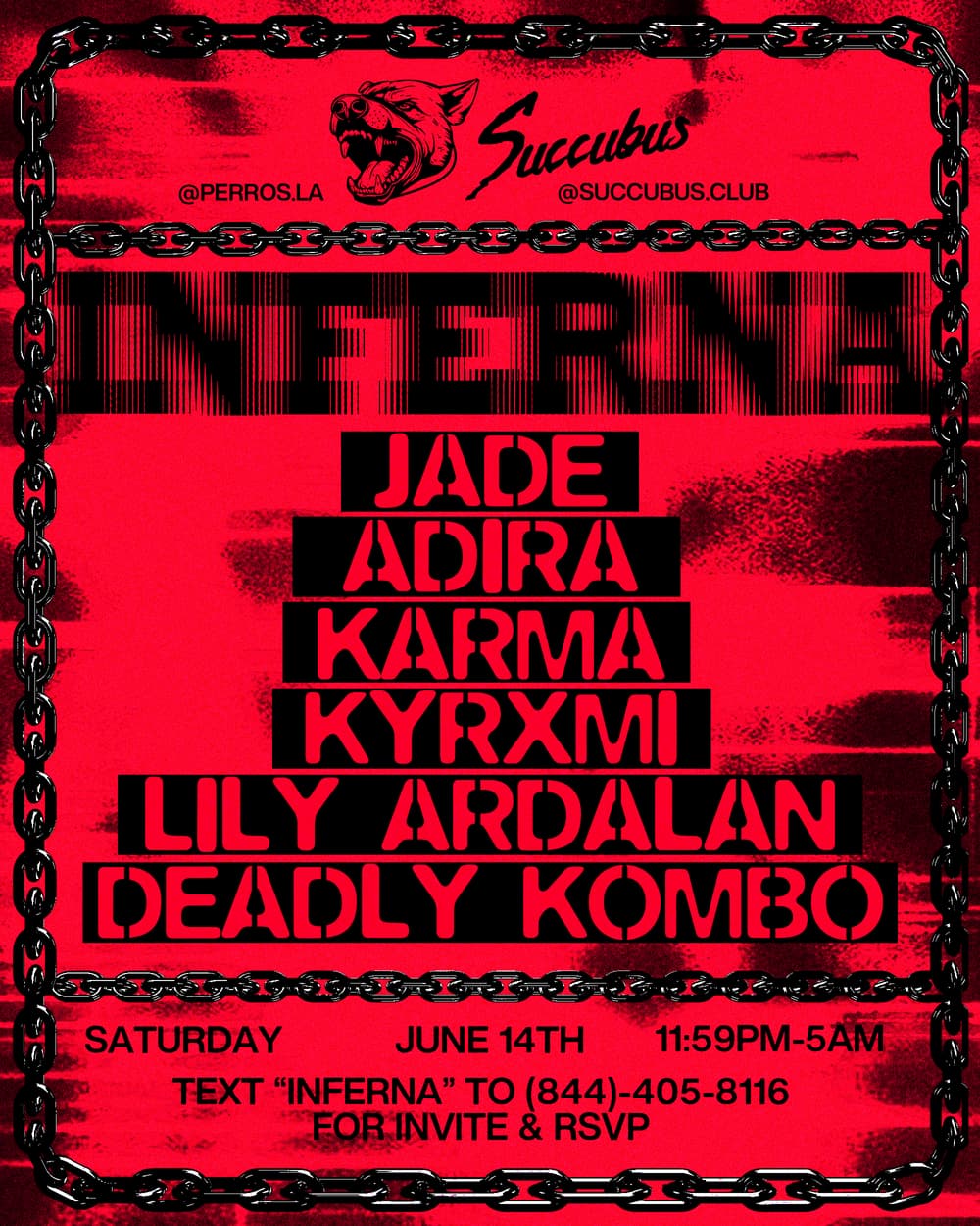 Inferna presented By Los Perros x Succubus event image