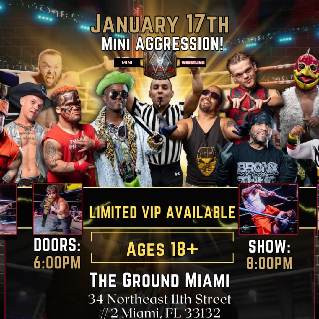 Little Mania All Stars: Miami, FL | Ages 18+ | January 17 event image
