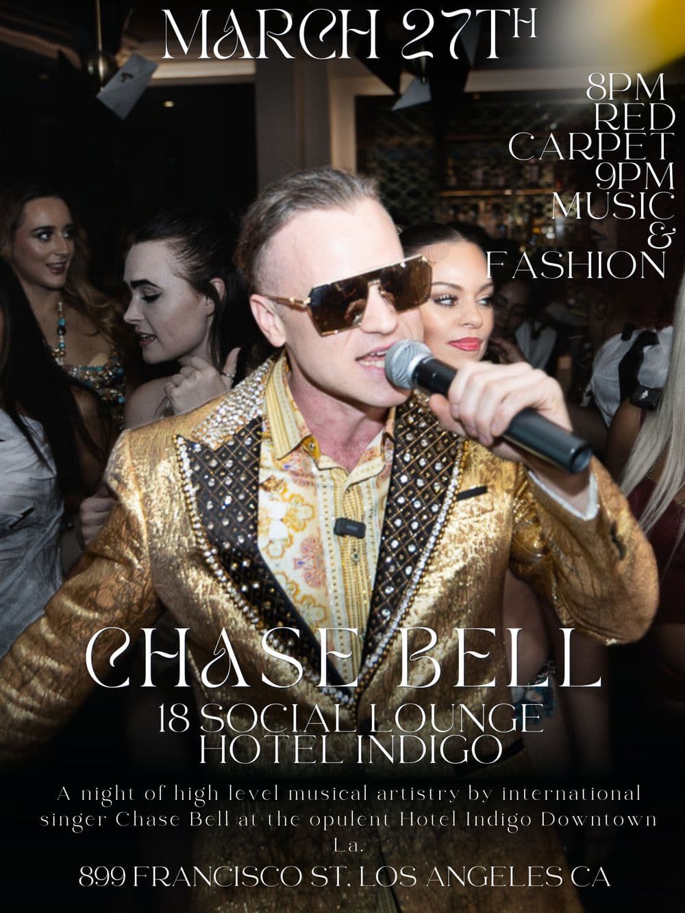 Stage&Style March 27 by Chase Bell @ 18 social event image