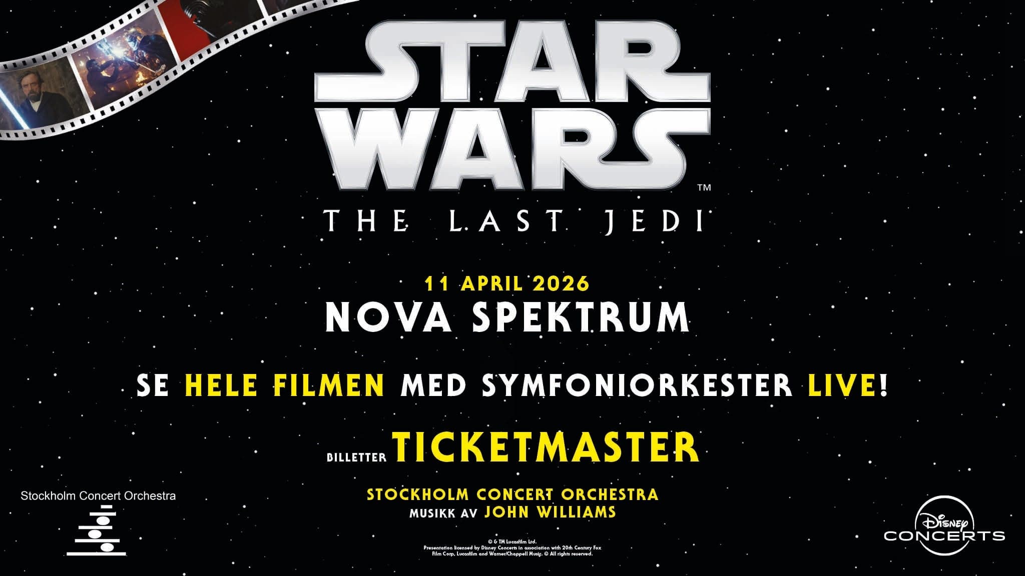 Star Wars: The Last Jedi in Concert with the New Jersey Symphony event image