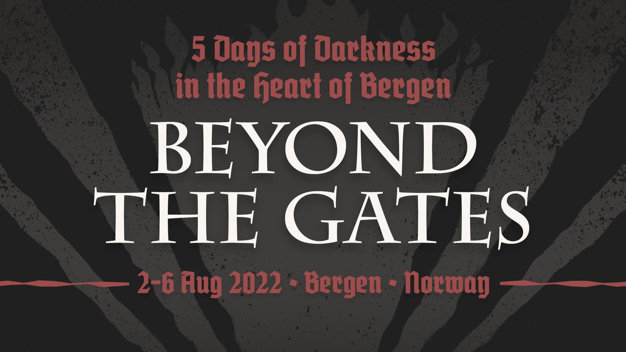 Beyond the Gates IX - Thursday pass event image