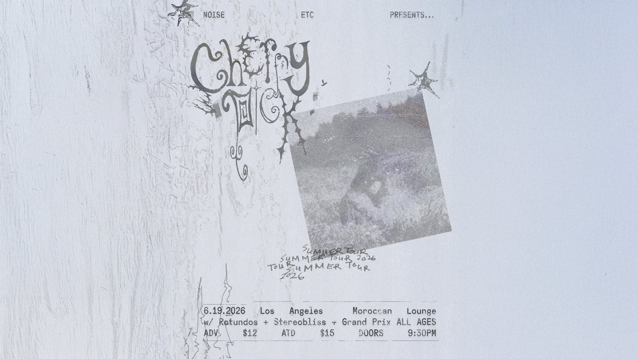 Noise Etc. Presents: cherry pick, Rotundos, Stereobliss & Grand Prix event image