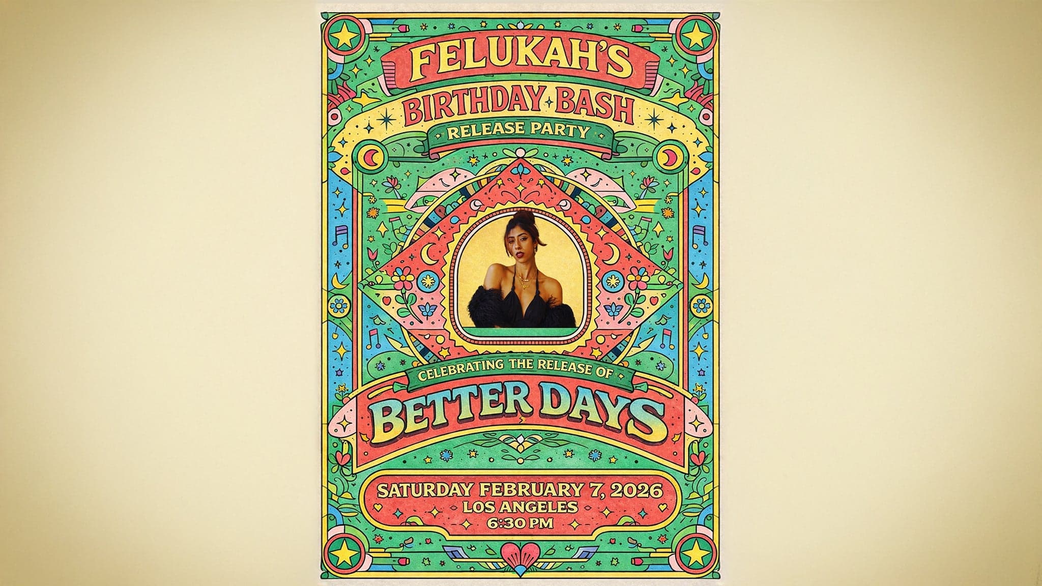 Felukah Birthday Bash: Better Days Release Party event image