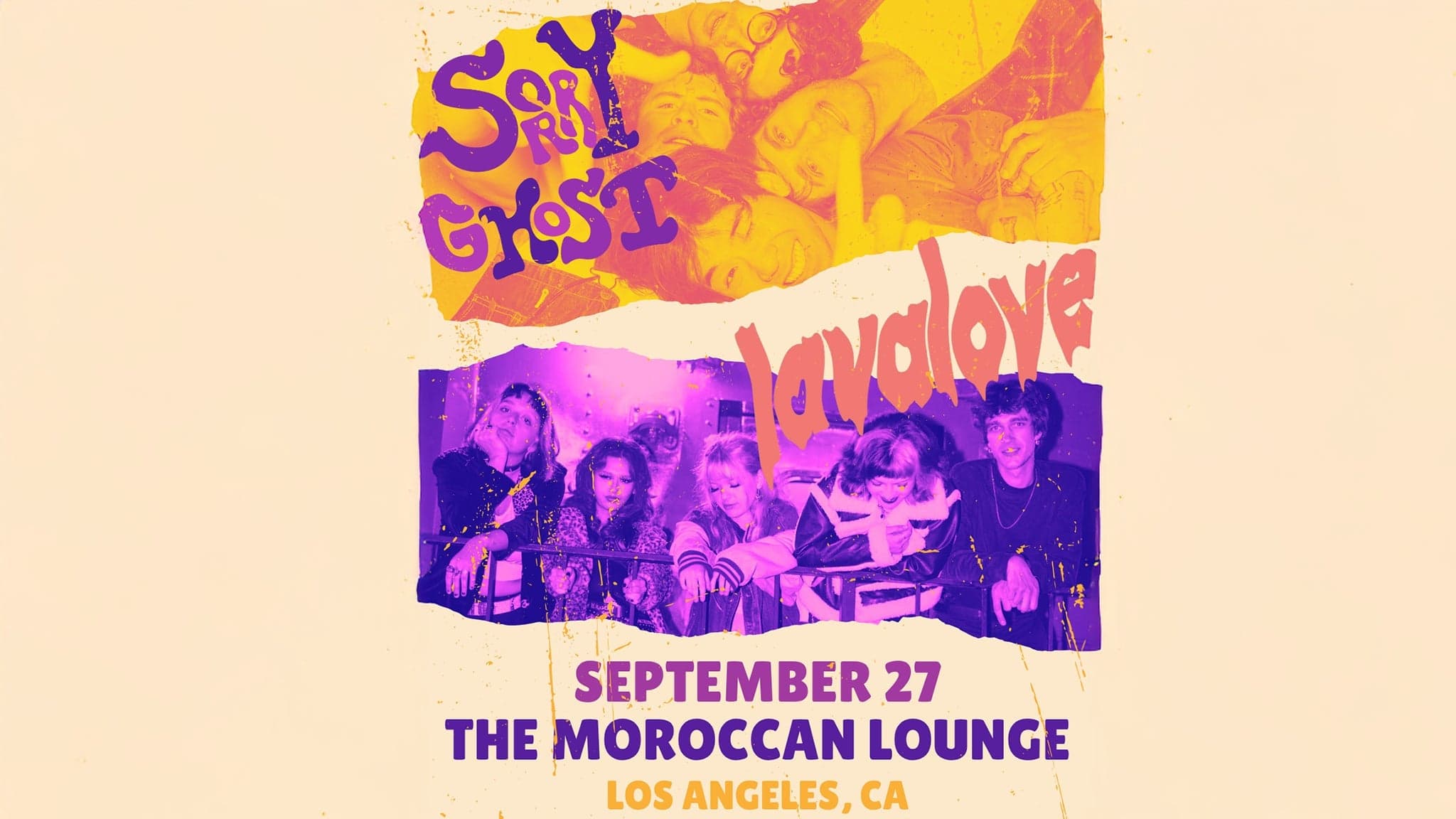 Sorry Ghost & lavalove event image