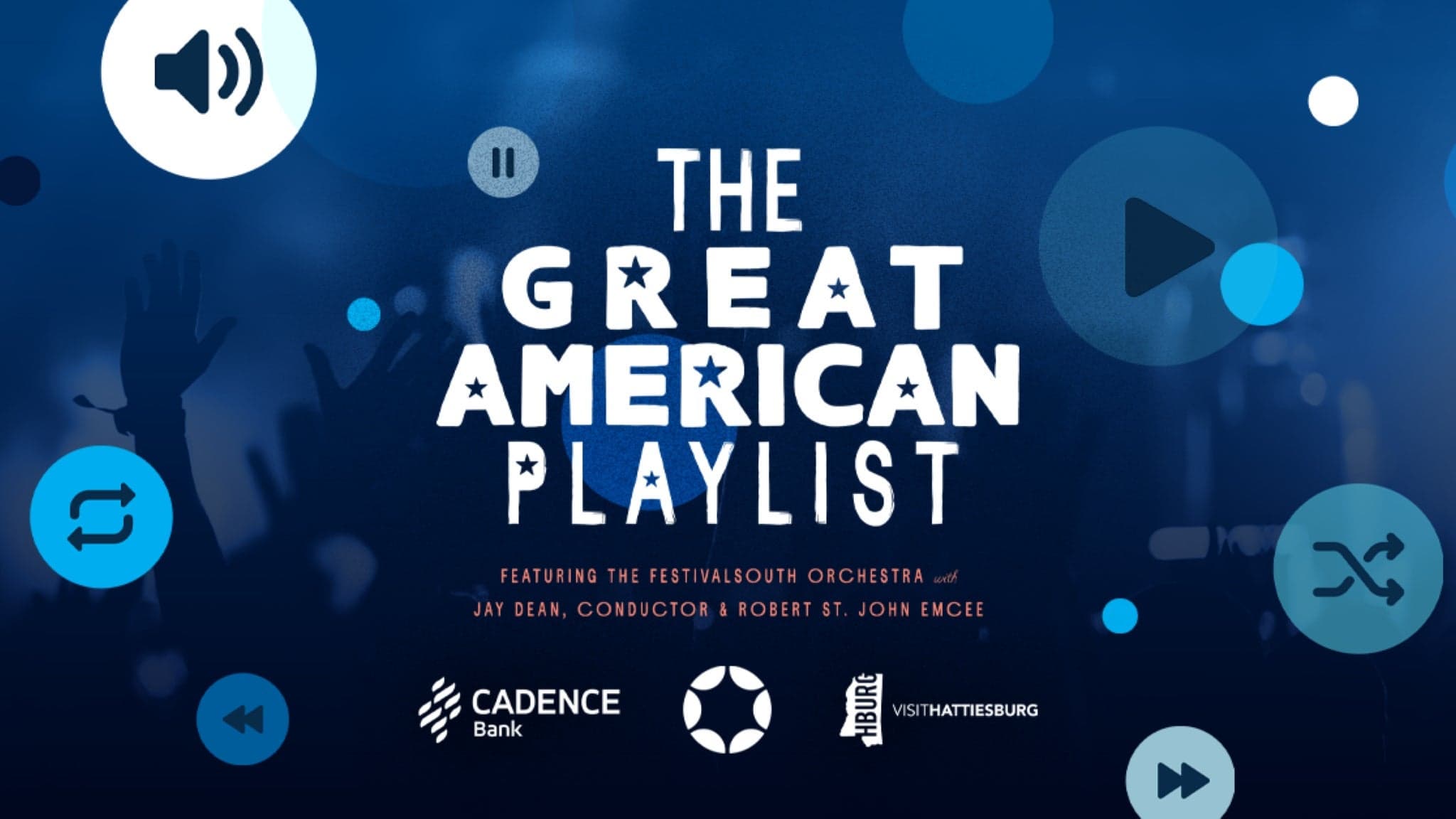 The Great American Playlist - FestivalSouth event image