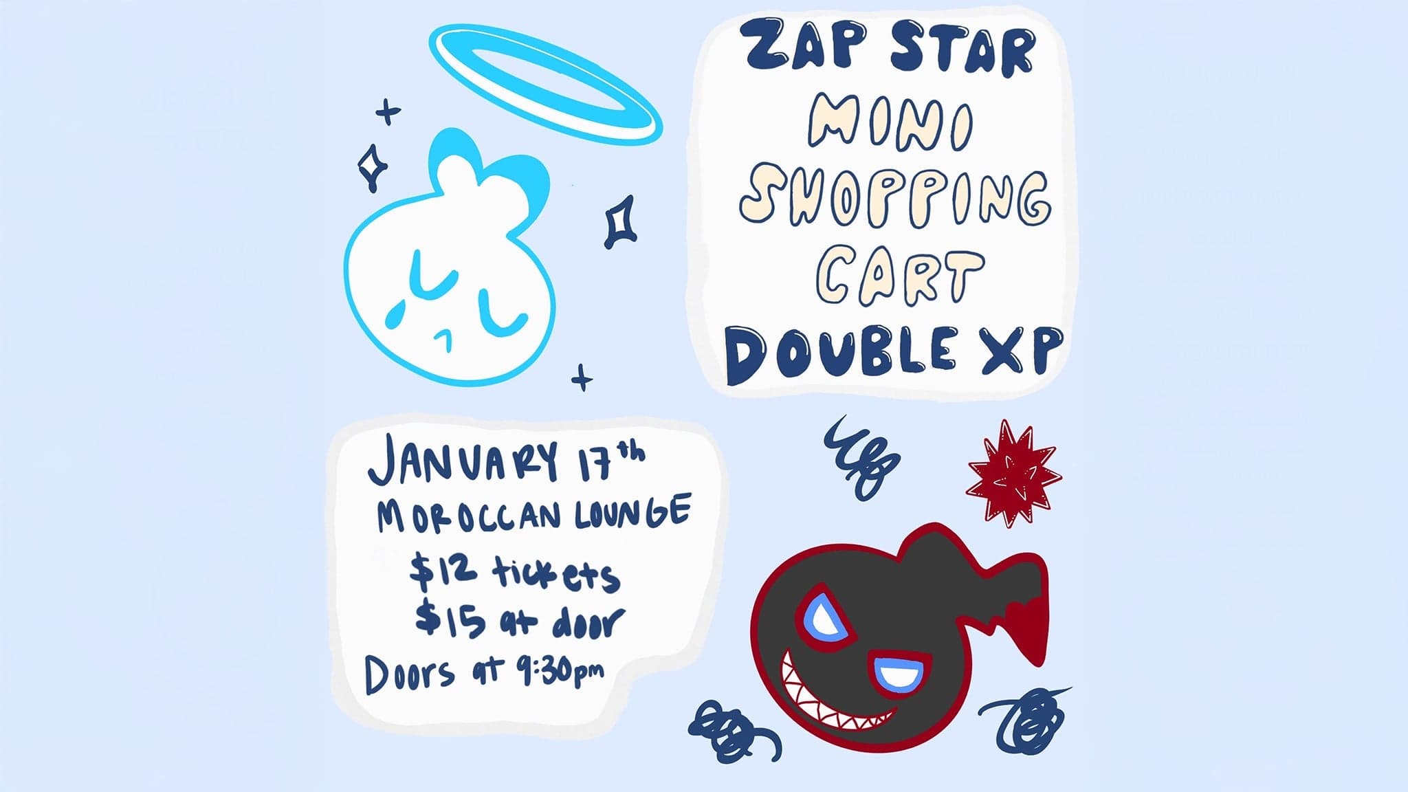 Zap Star, Minishoppingcart & Double XP event image
