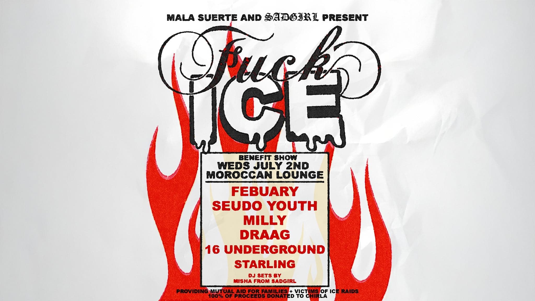 F*CK ICE: Mutual Aid for Immigrant Families & Victims of ICE Raids event image