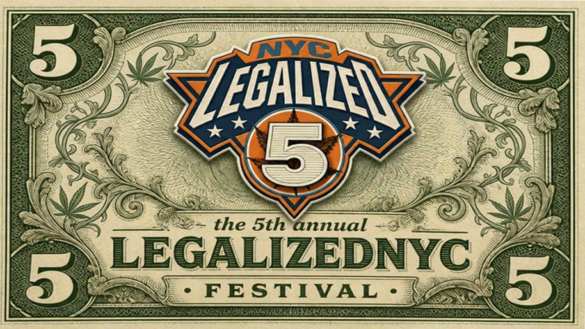 The 5th Annual LegalizedNYC Festival event image