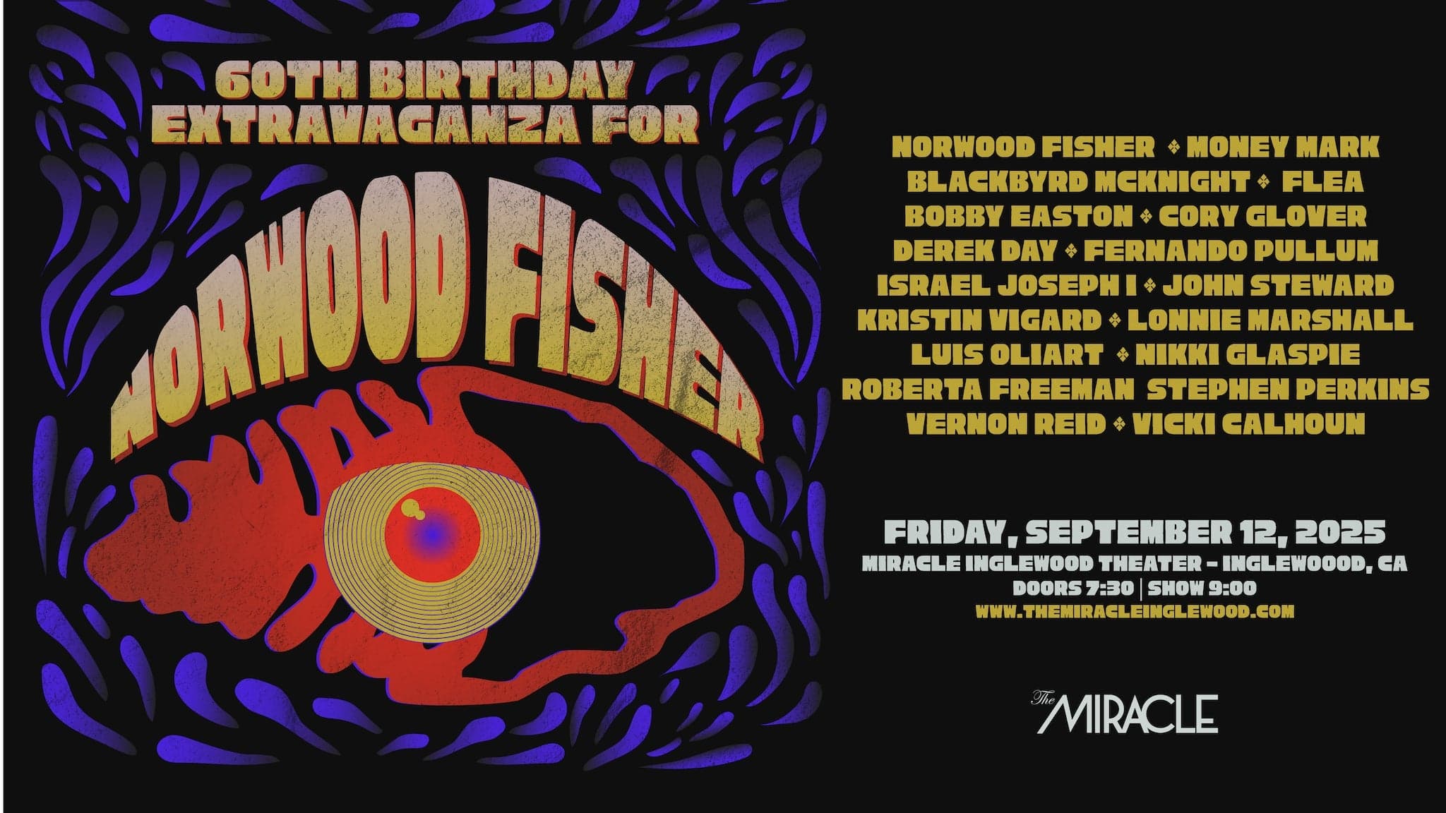 Norwood Fisher's 60th Birthday Extravaganza event image