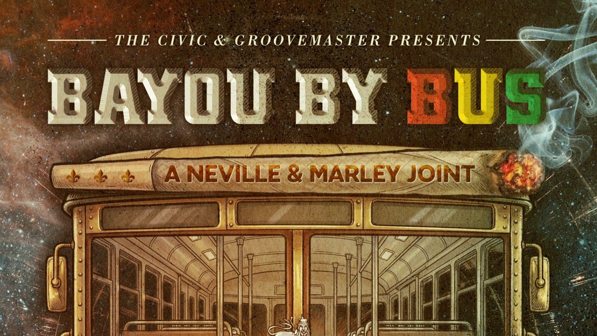Bayou by Bus performing the music of Jamaica: A Neville & Marley Joint event image