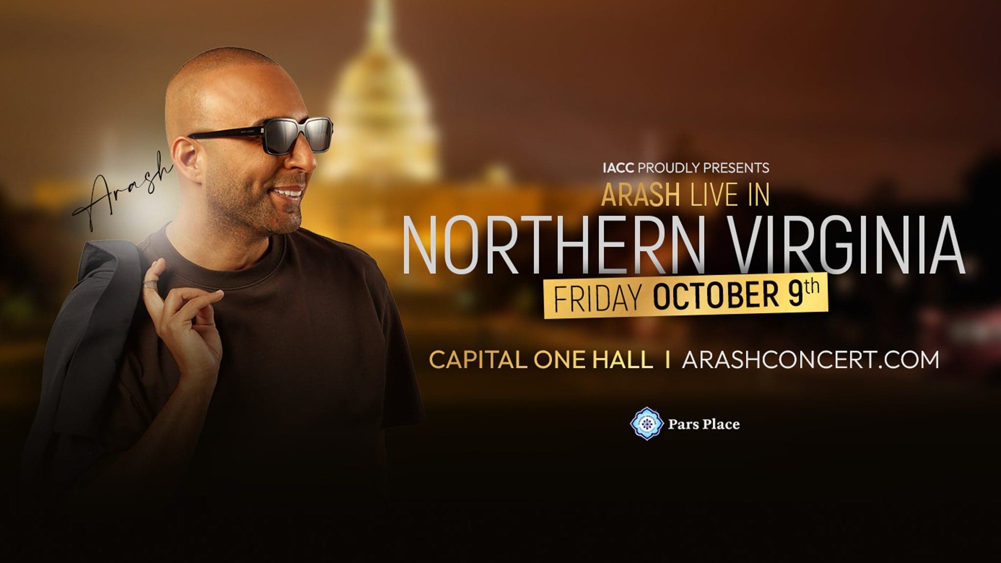 Arash Live in Northern Virginia event image
