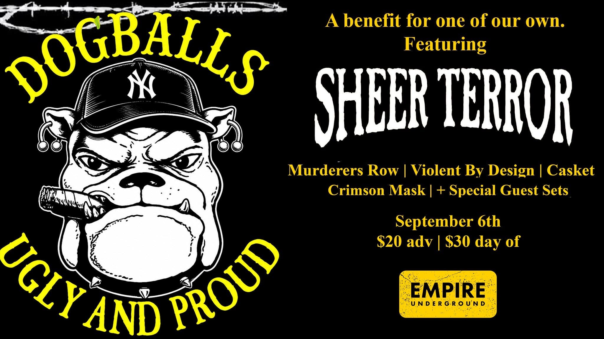 Dogballs: Ugly & Proud event image
