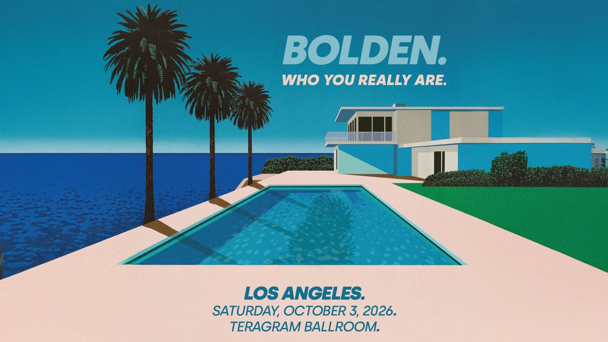 Bolden. Who you really are. Tour 2026. event image