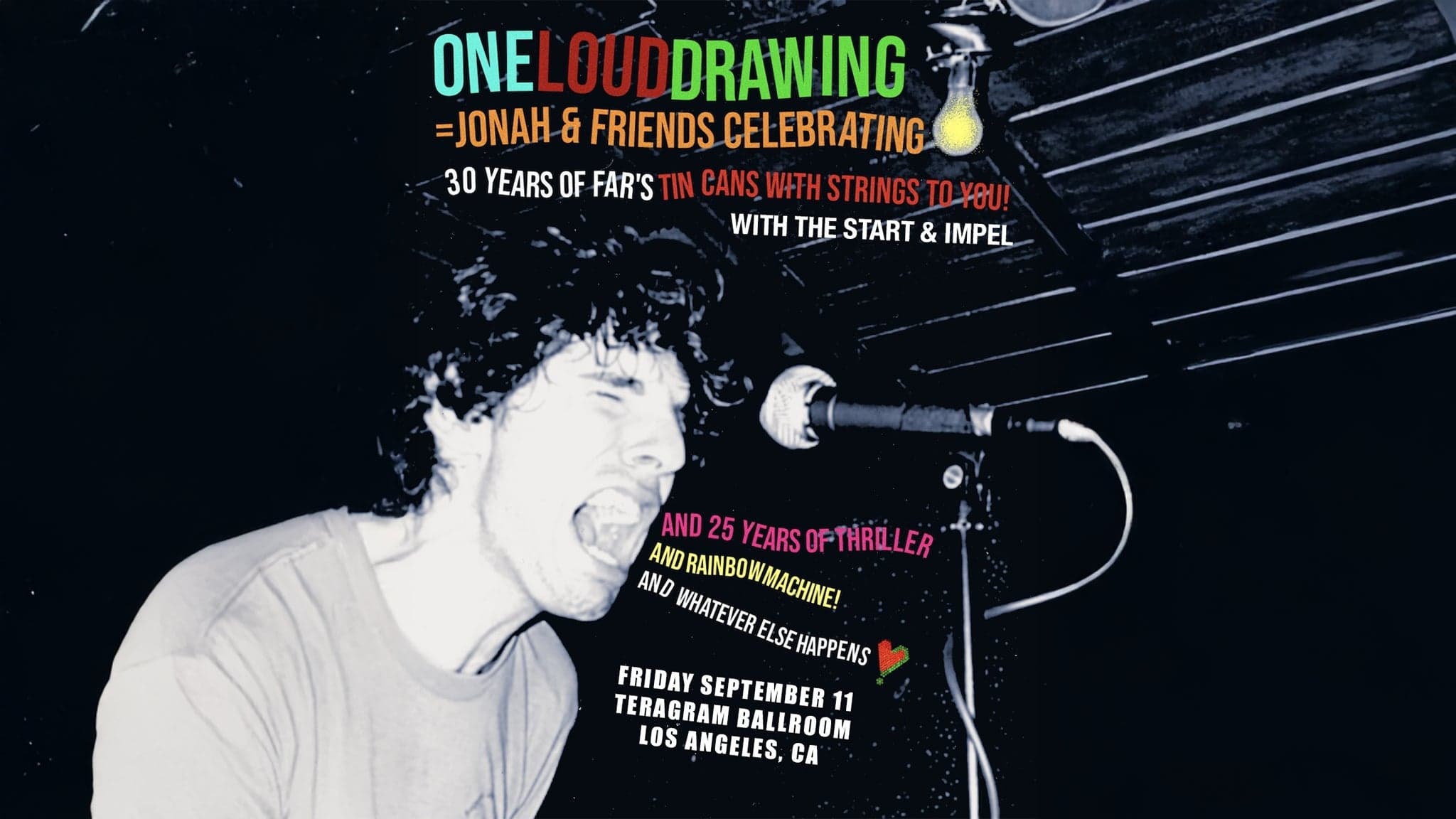Jonah Matranga & Friends performing Far's Tin Cans With Strings To You event image