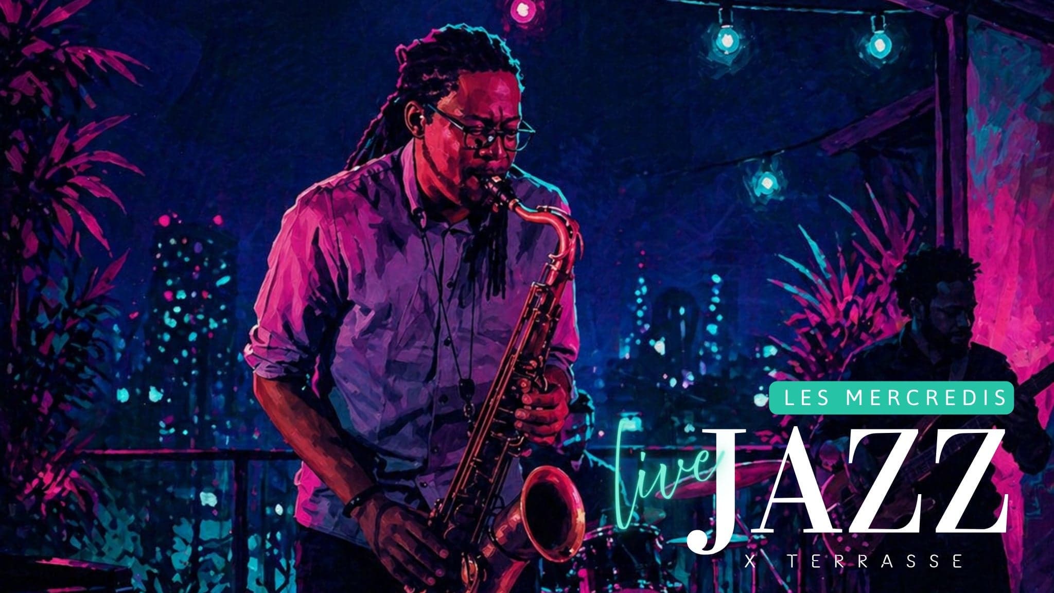 Mercredi Live Jazz X Terrasse - Alain Oyono event image