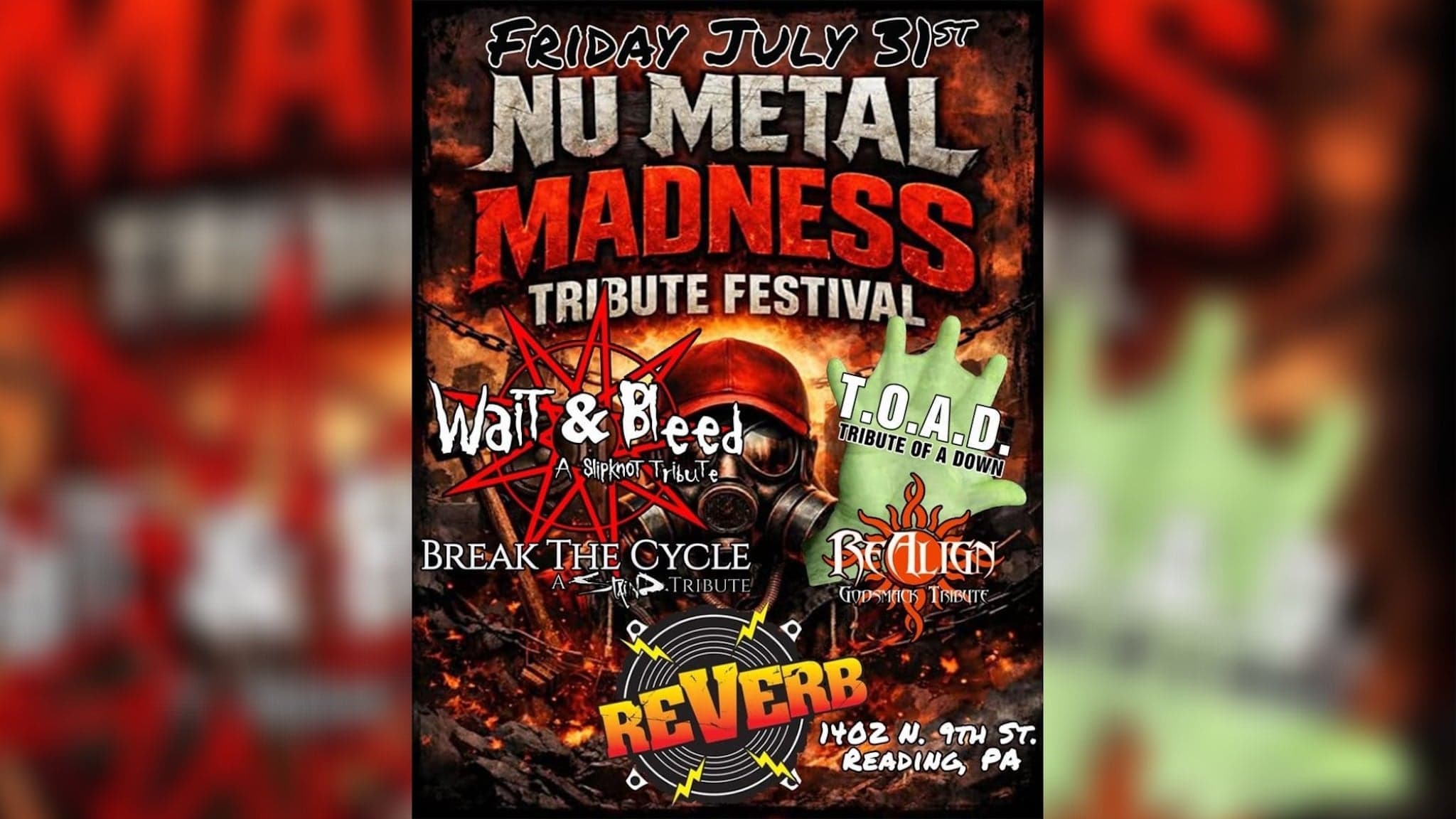 Nu Metal Madness Tribute Festival event image