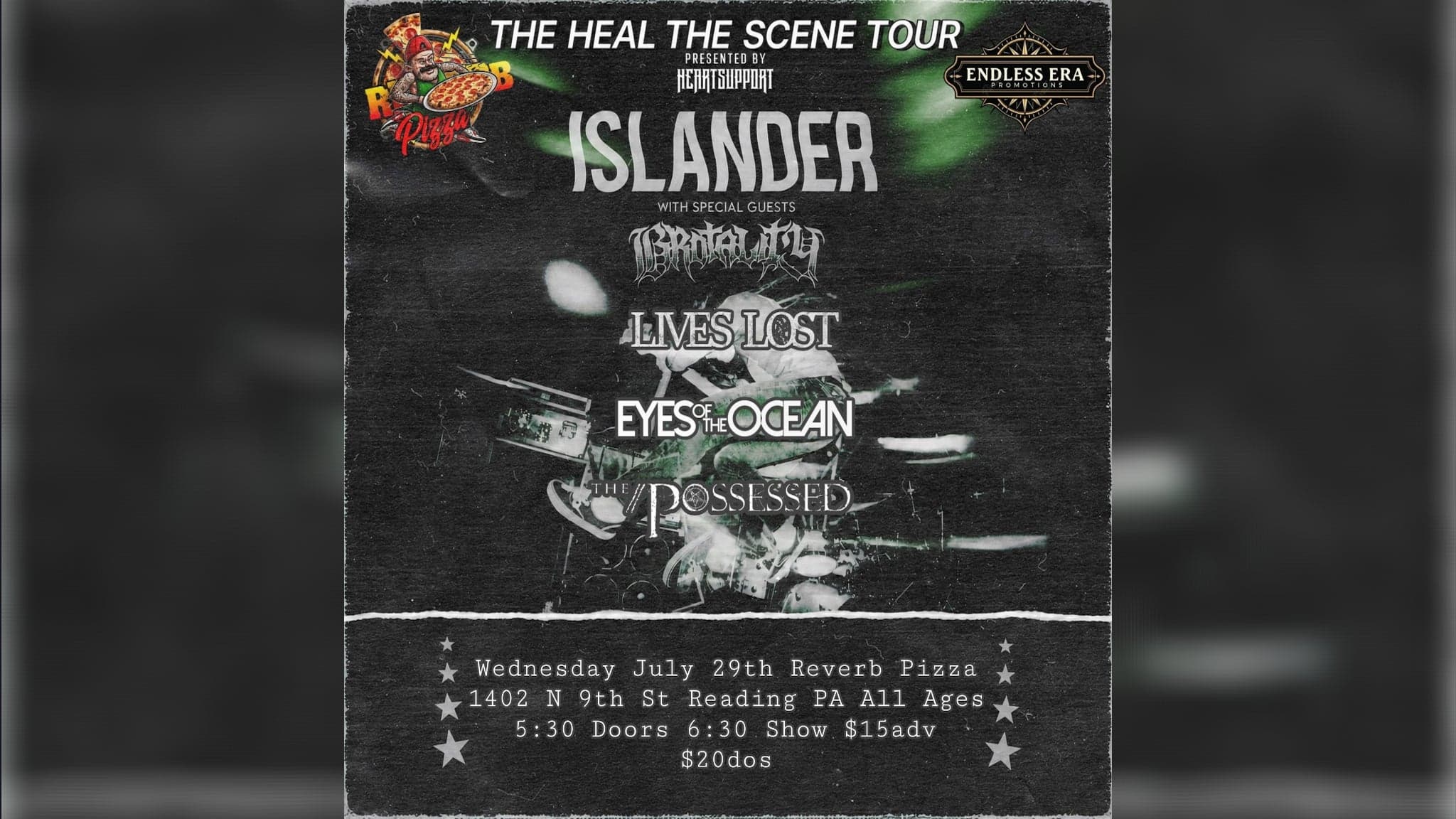 Islander with Brotality, Lives Lost, Eyes Of The Ocean & Possessed event image