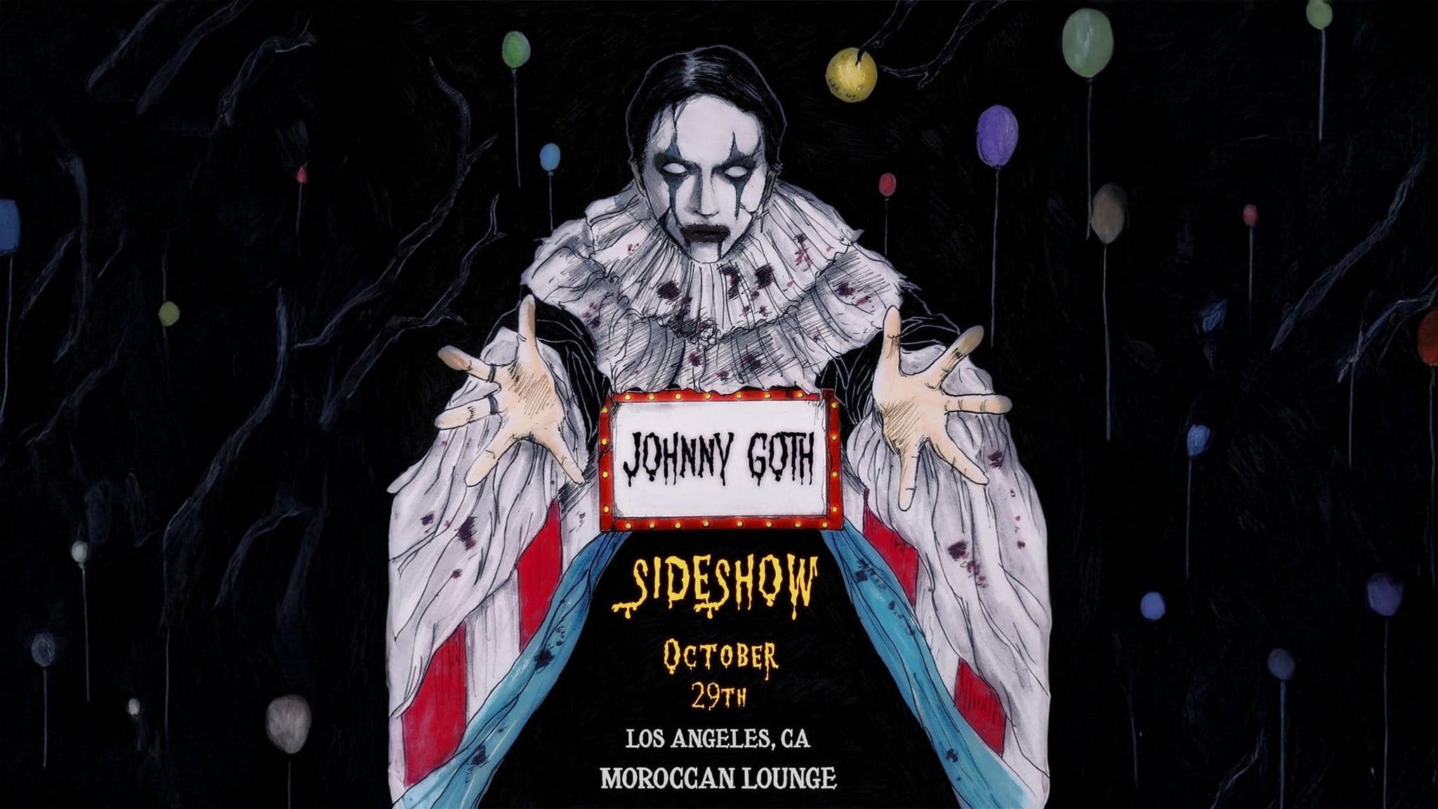 Johnny Goth - Sideshow Halloween event image