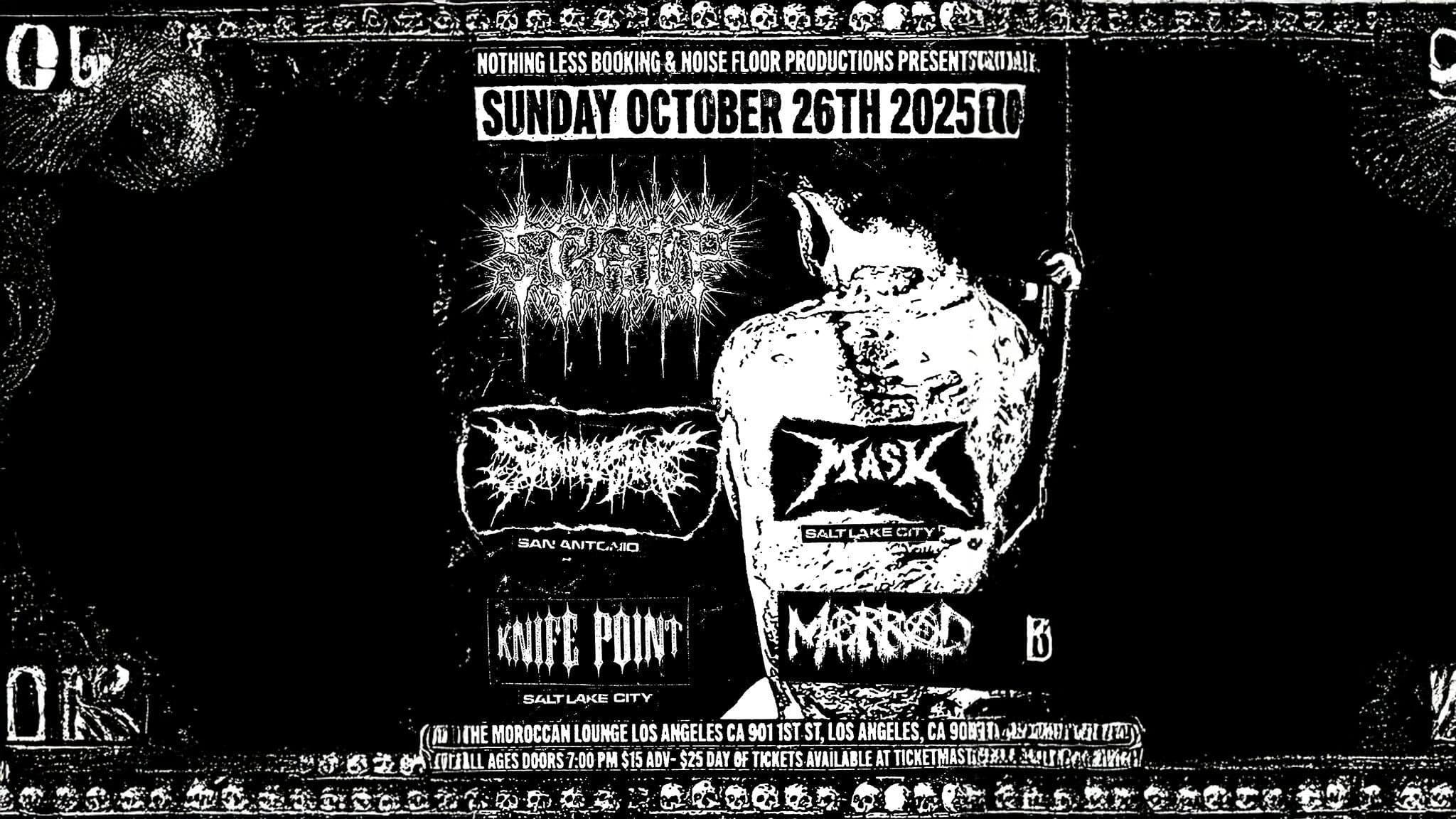 NOTHING LESS BOOKING & NOISE FLOOR PRODUCTIONS PRESENTS: SCALP + MORE event image