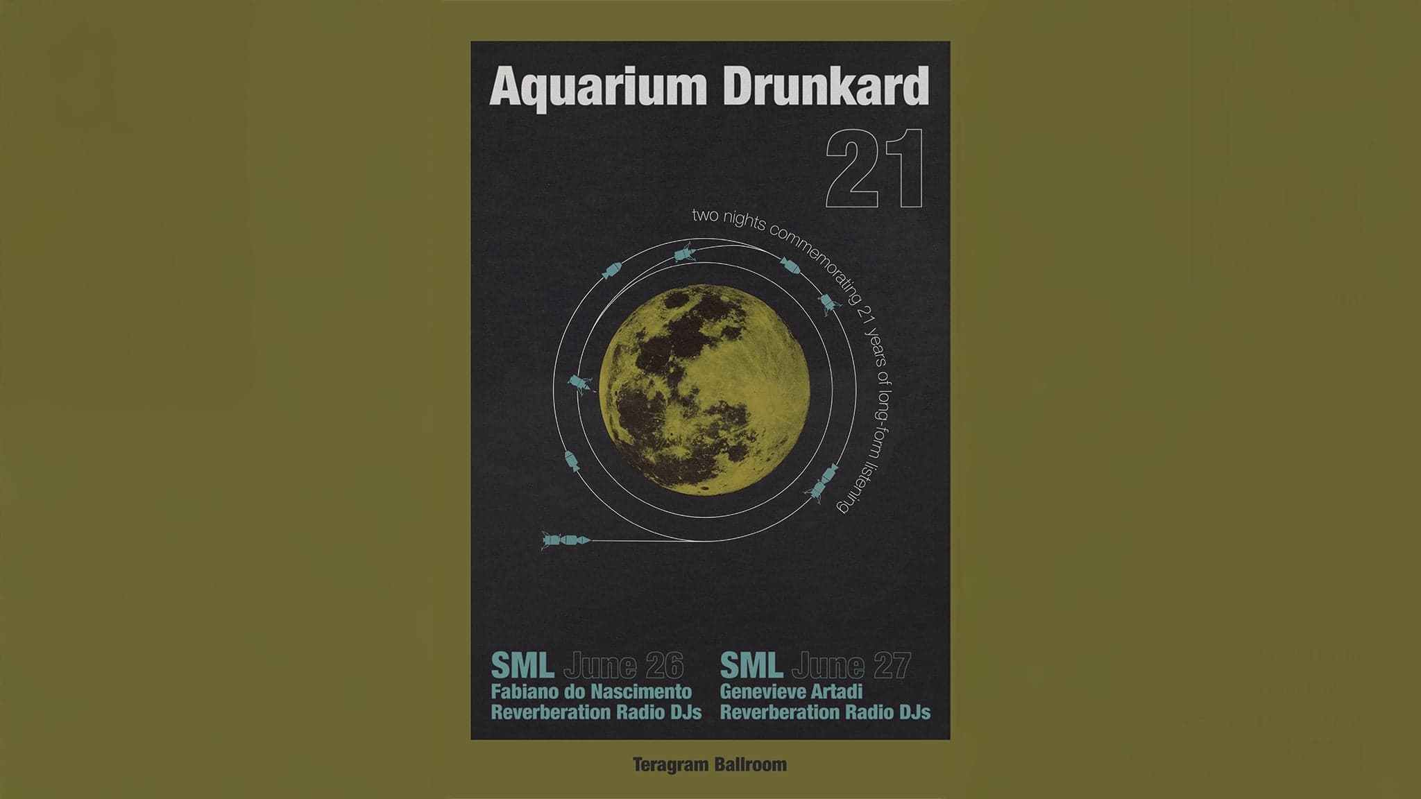 2 DAY PASS - Aquarium Drunkard 21st Anniversary ft. SML event image