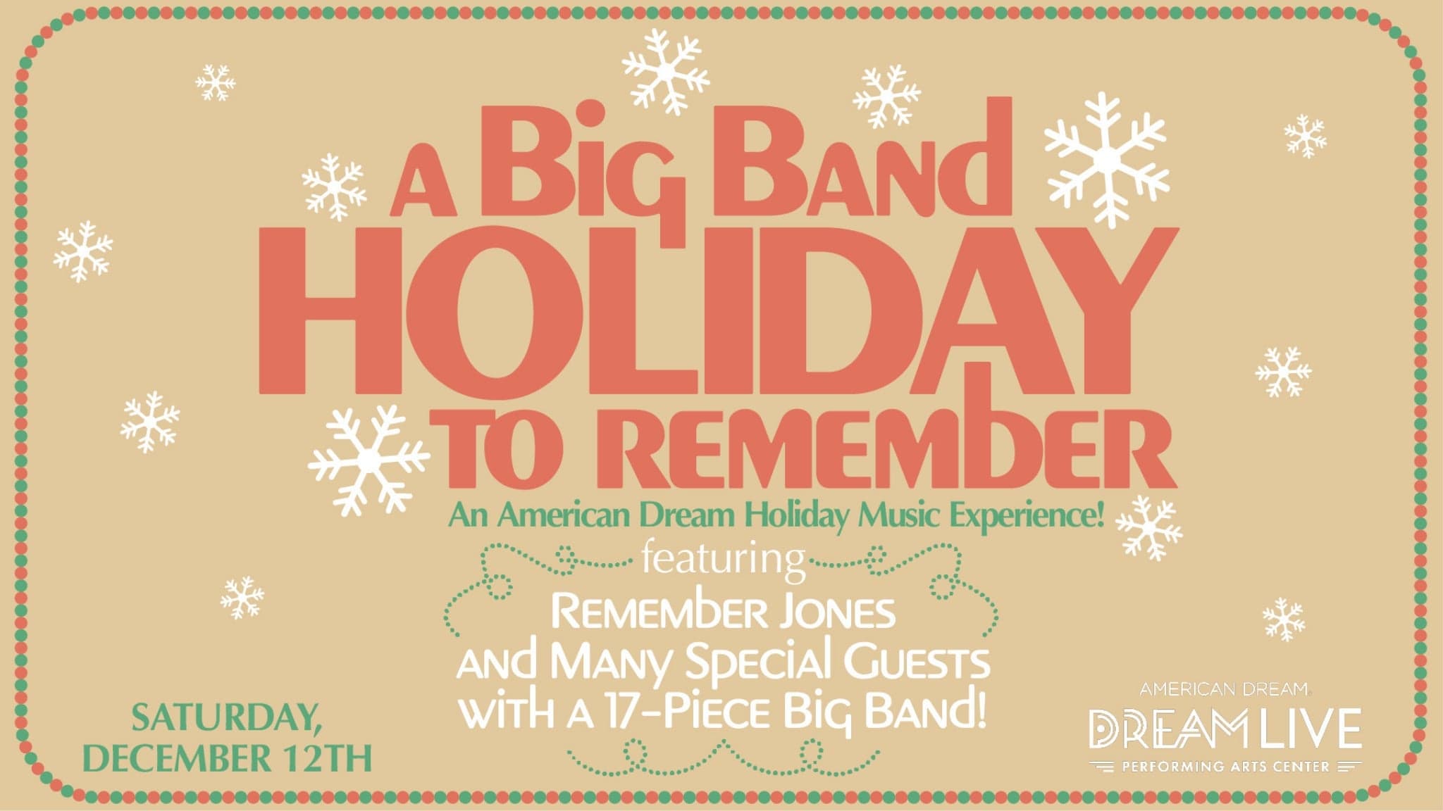A Big Band Holiday to Remember event image