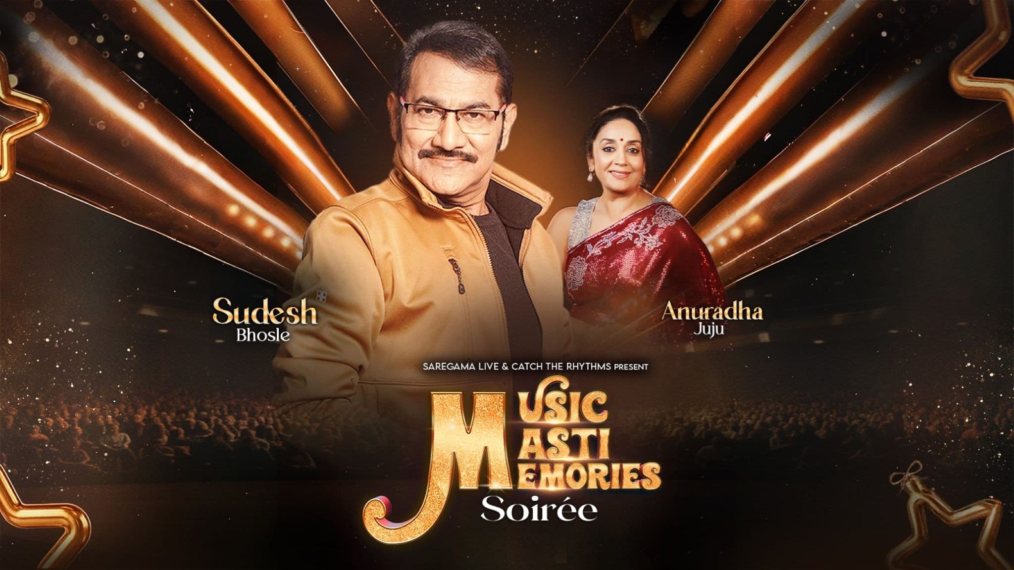 Music Masti Memories by Sudesh Bhosle and Anuradha Juju event image